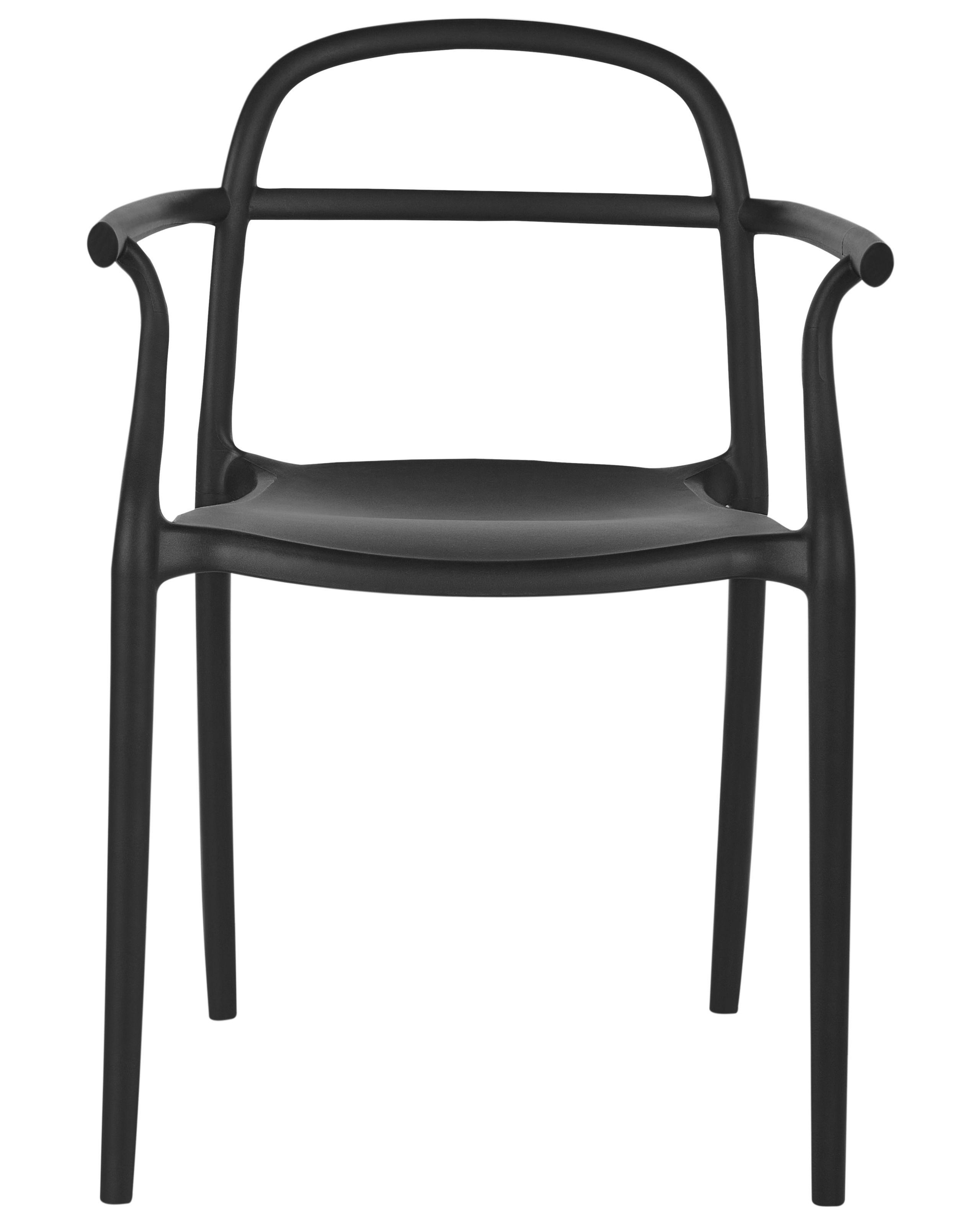 Beliani Lot de 2 chaises de jardin en Polypropylène Minimaliste VIDOR  