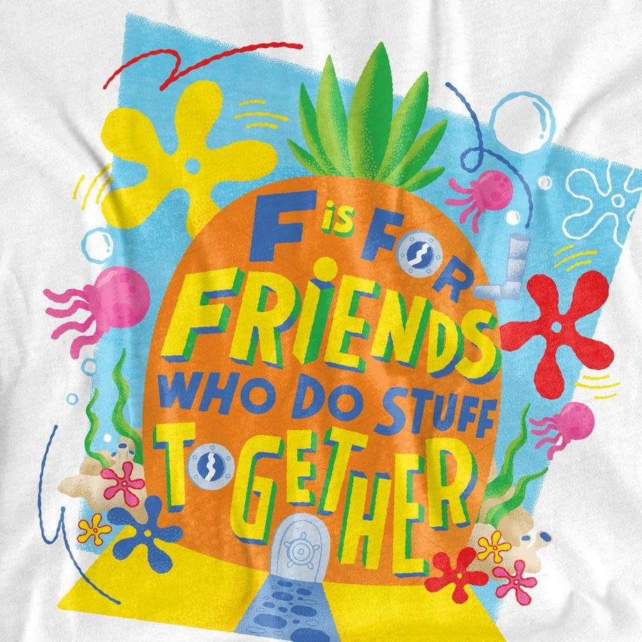Nickelodeon  Friends Maglietta Ananas 