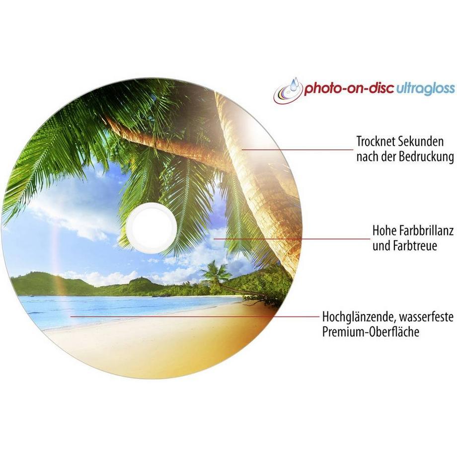 Primeon  Primeon DVD-R 4.7GB 16x Photo-on-Disc ultragloss 50er Spindel 