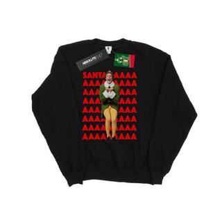 Elf  Buddy Santa Scream Sweatshirt 