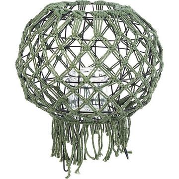 Laterne Makramee Höhe 38