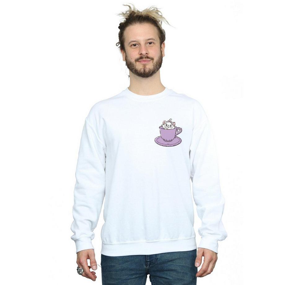 Disney Aristocats Marie Tasse à Thé Sweatshirt  