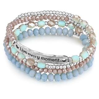 Lulu & Jane  Armband Live every moment 