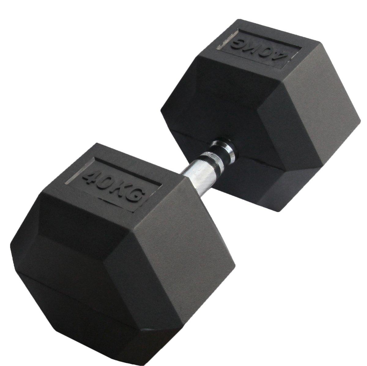 GladiatorFit  Hex Kurzhanteln “Dumbbells” aus Gummi 