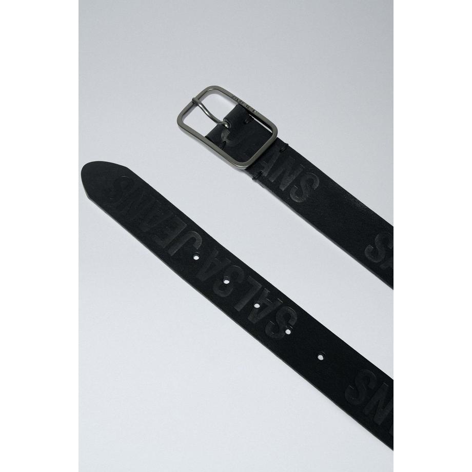 Salsa Jeans Cintura in Pelle Goffrata  