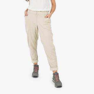 QUECHUA  Pantaloni da trekking donna lino - NH500 