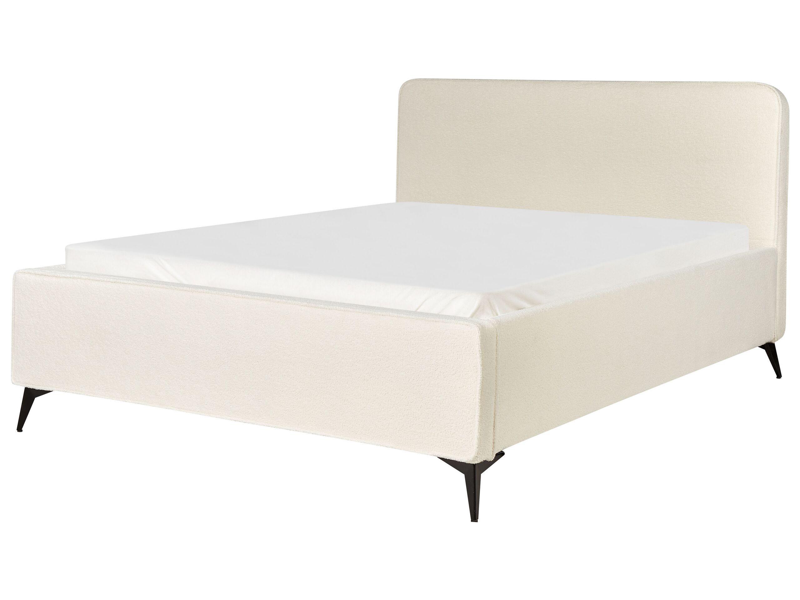 Beliani Letto en Bouclé Classico VALOGNES  