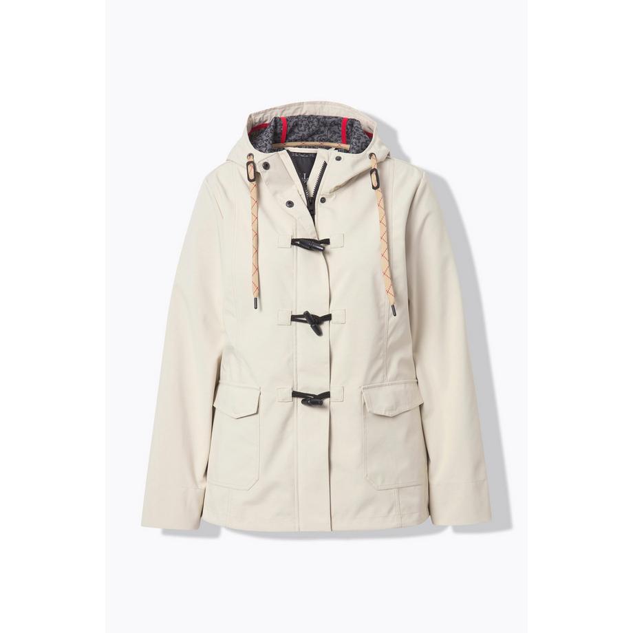 Ulla Popken HYPRAR Veste Softshell Déperlante Boutons Brandebourg  