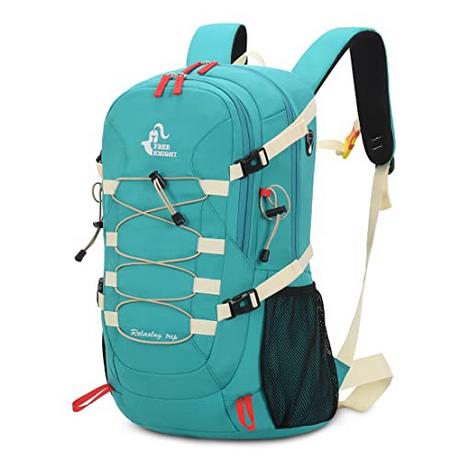 Only-bags.store Sac à dos de randonnée léger et imperméable avec housse de protection contre la pluie, sac à dos de voyage pour le camping, l'escalade, le ski et le cyclisme.  