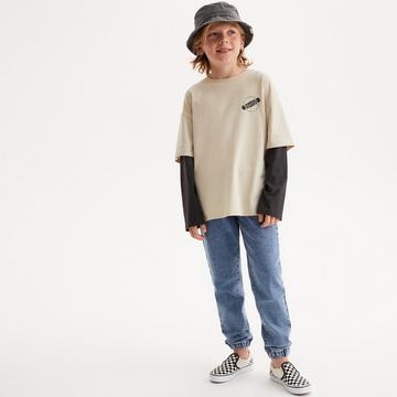 Oversized-Langarmshirt im Lagenlook