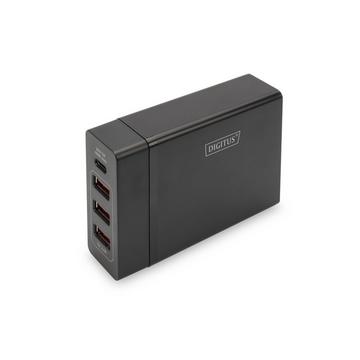 Chargeur USB universel, 4 ports, USB Type-C™