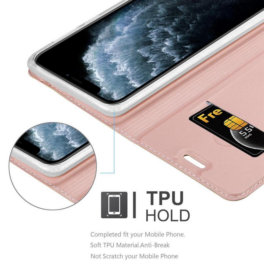 Cadorabo  Hülle für Apple iPhone 11 PRO Magnetverschluss, Kartenfach 
