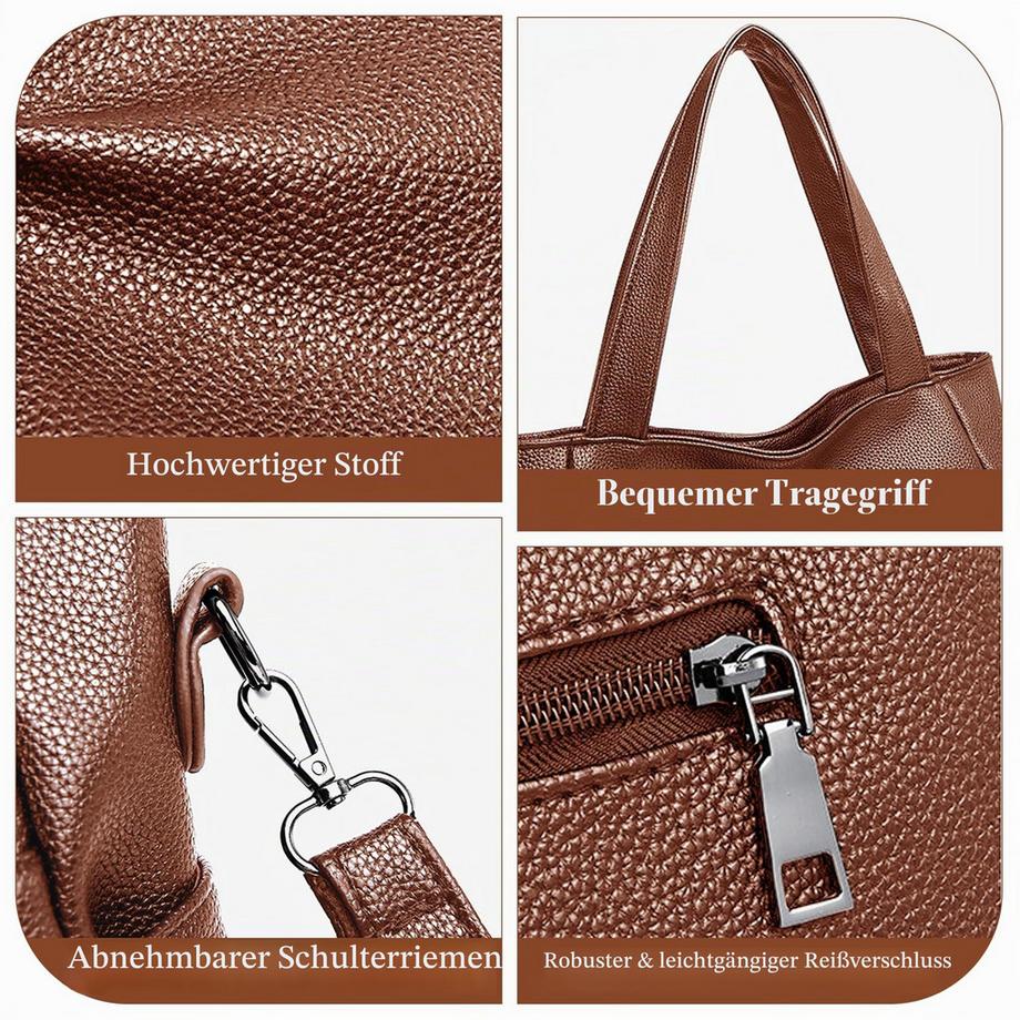 Only-bags.store Borsa a Mano con Tracolla Regolabile  