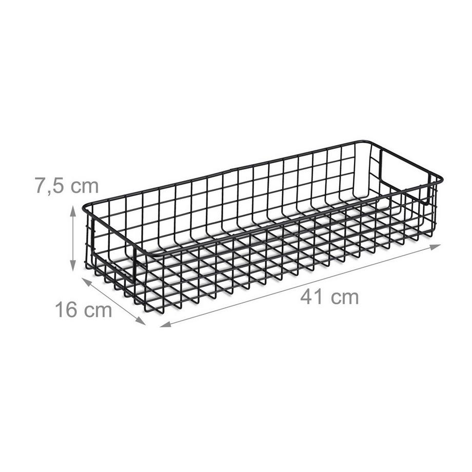 Northio ensemble de 3 paniers métalliques pour le mur  