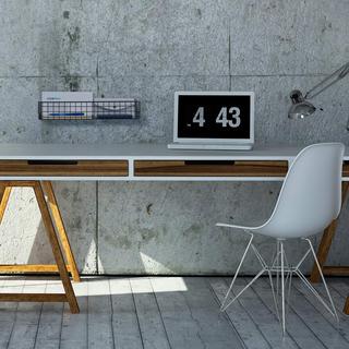 Northio set di 3 cestini in filo metallico per la parete  