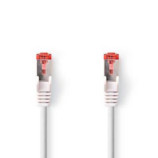 Nedis  Câble réseau CAT6a | S/FTP | RJ45 mâle | RJ45 femelle | 1.50 m | Rond | LSZH | Blanc | Emballé 