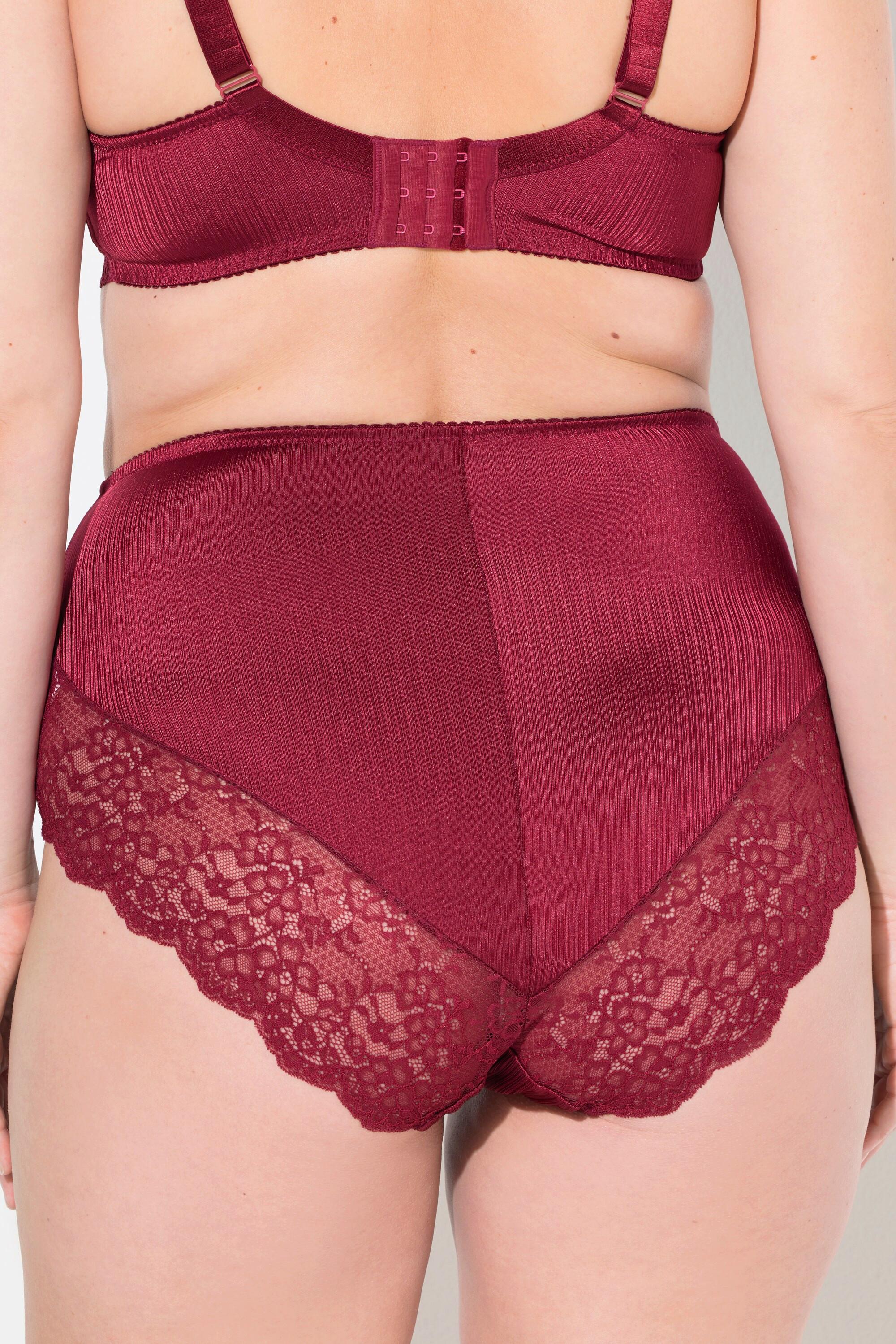 Ulla Popken Culotte Maxi Satin Dentelle au Dos  