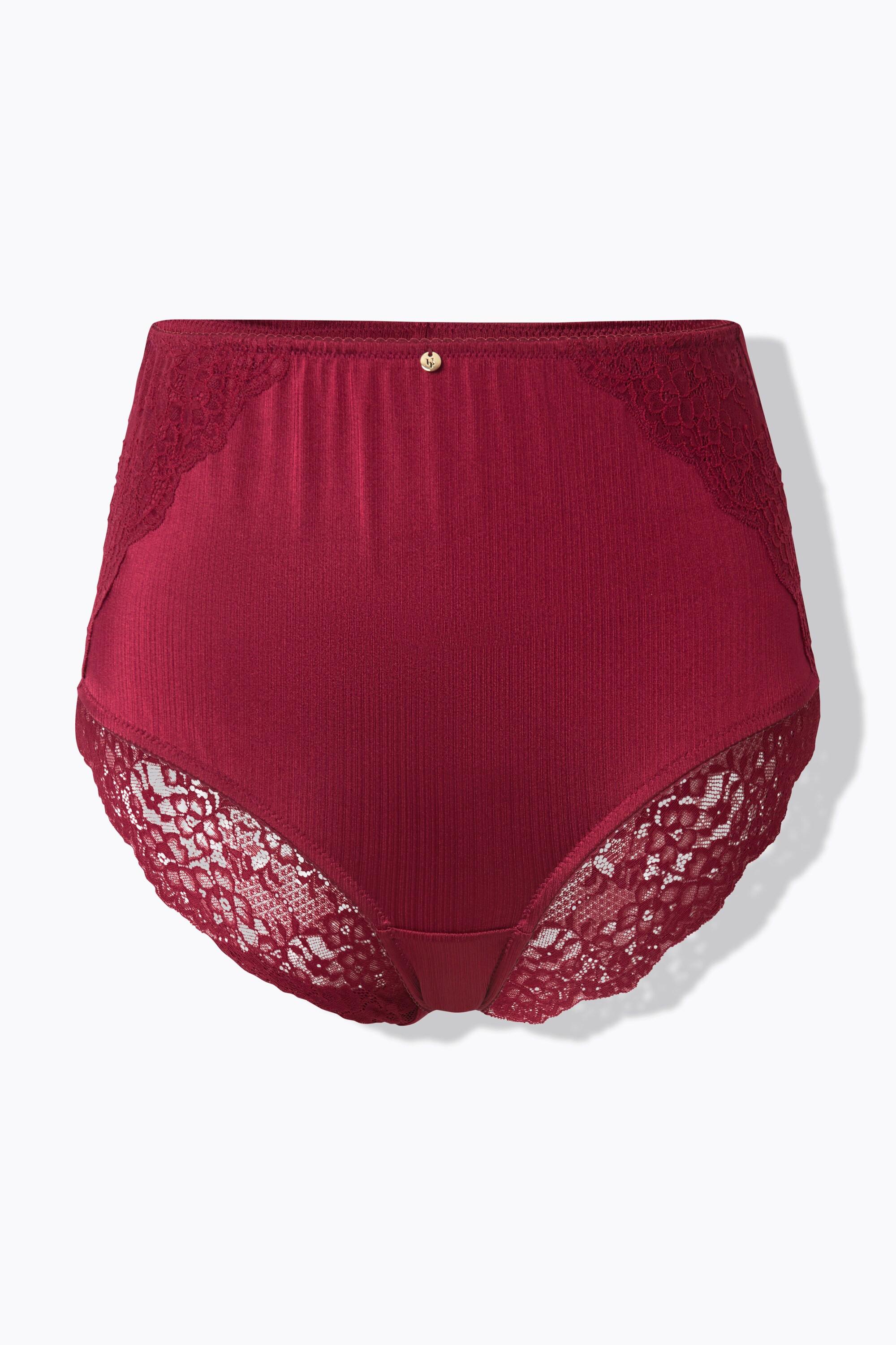 Ulla Popken Culotte Maxi Satin Dentelle au Dos  