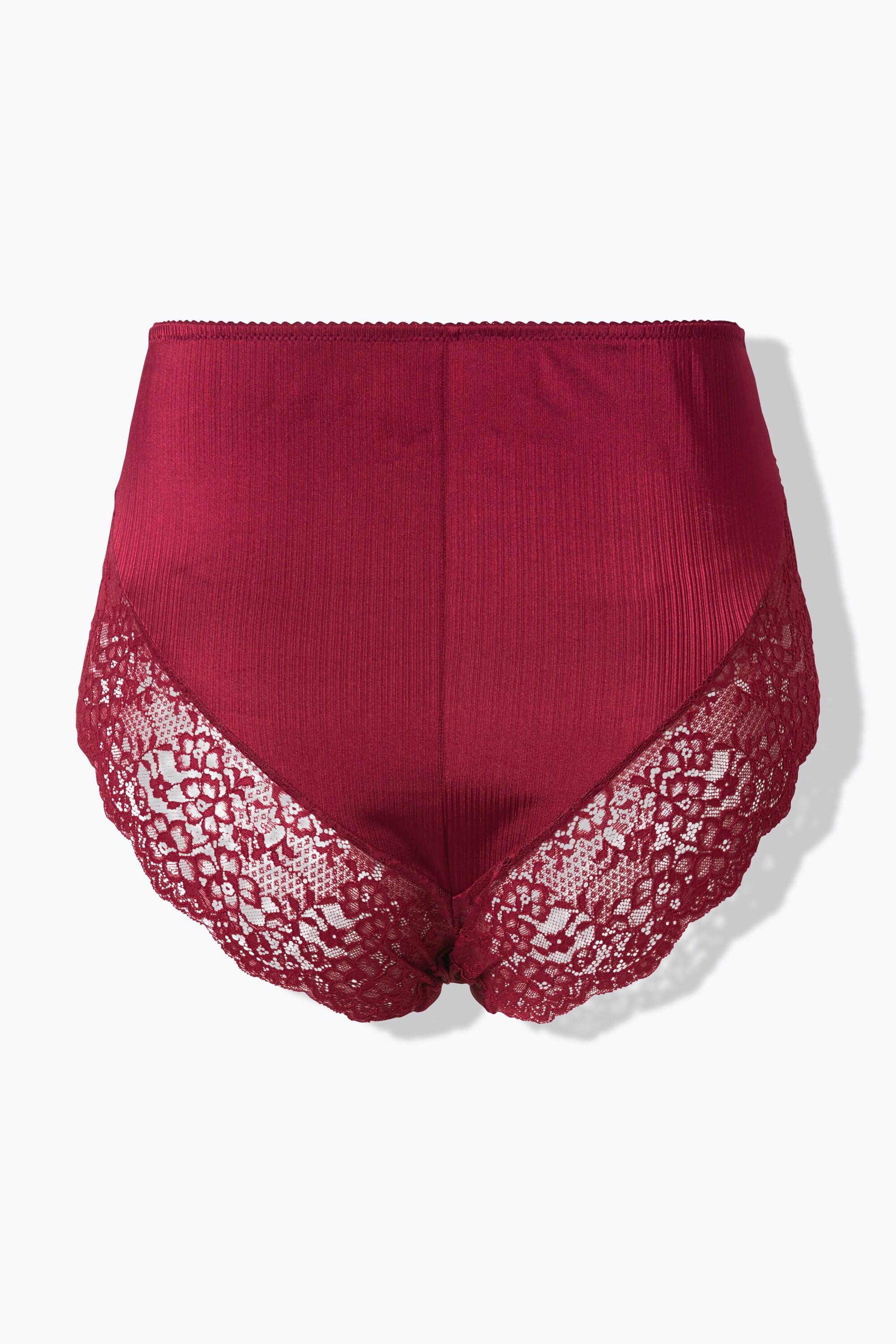 Ulla Popken Culotte Maxi Satin Dentelle au Dos  