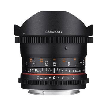 Samyang 12mm T3.1 Vdslr ed als NCS Fisheye (Sony E)