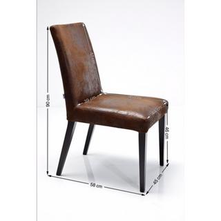 KARE Design Chaise rembourrée vintage décontractée  