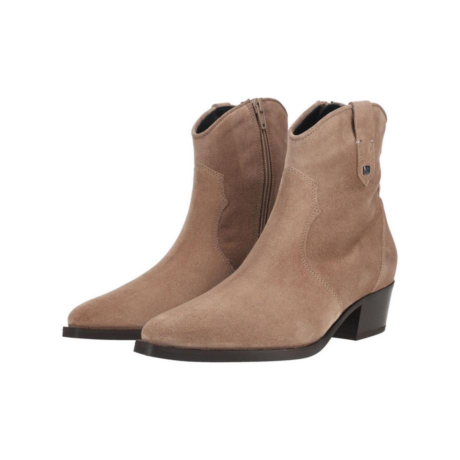 Högl Bottines en daim avec talon bloc  