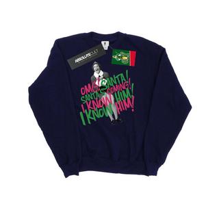 Elf Santa's Coming Sweatshirt Imprimé  