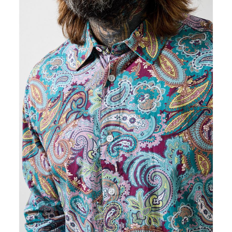 Joe Browns Camicia a maniche lunghe fantasia paisley retrò  