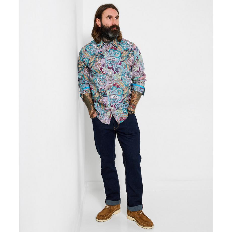 Joe Browns Camicia a maniche lunghe fantasia paisley retrò  