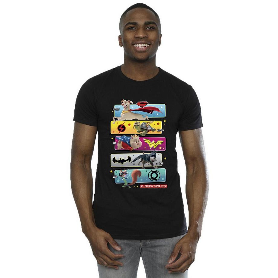 DC COMICS DC League Of Super-Pets T-Shirt Stampata  