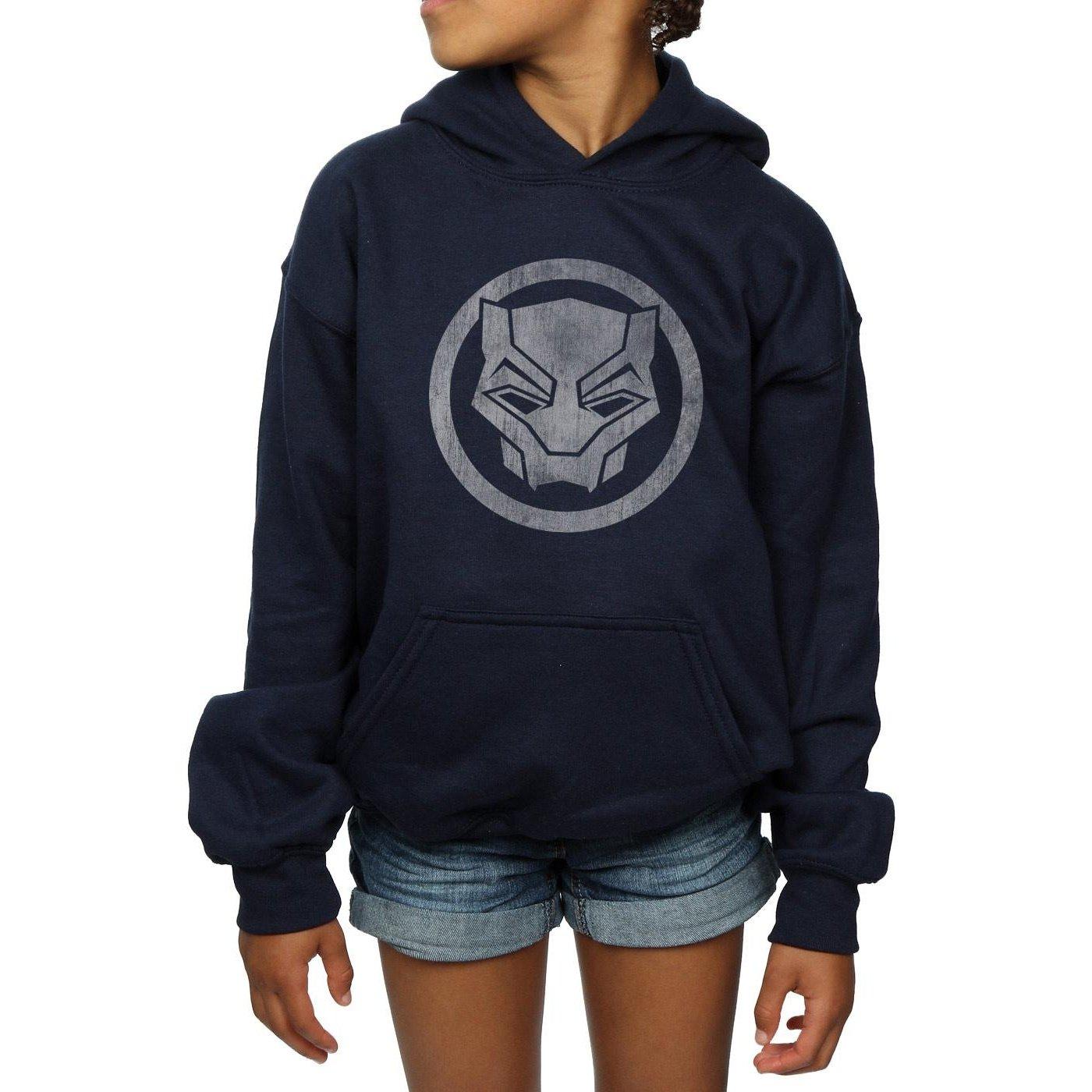 MARVEL  Sweat à capuche BLACK PANTHER DISTRESSED ICON 