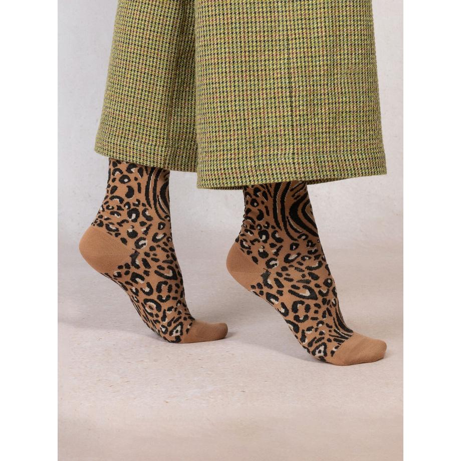 Chaussettes en laine et coton