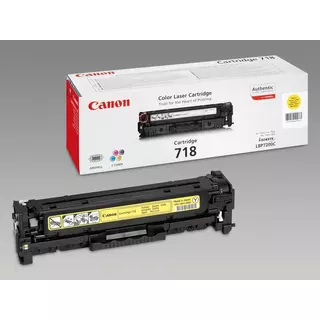 Canon  CANON Toner-Modul 718 yellow 2659B002 LBP 7200 2900 Seiten 
