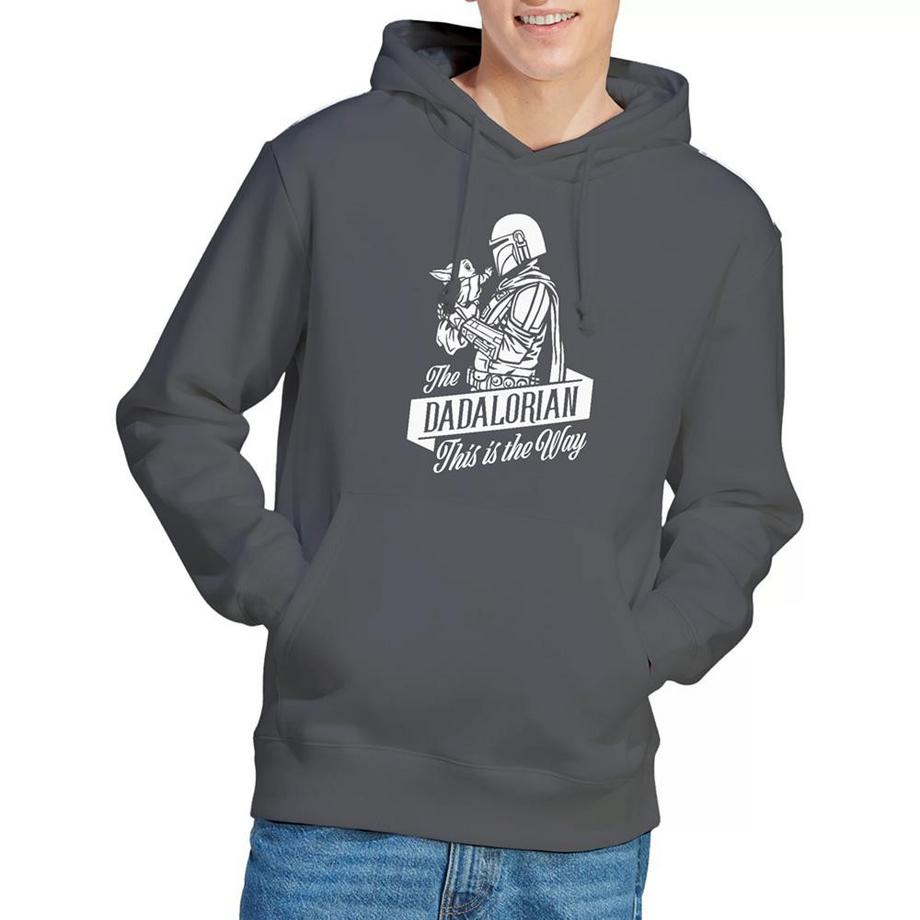 STAR WARS Felpa Con Cappuccio The Dadalorian Mandalorian  