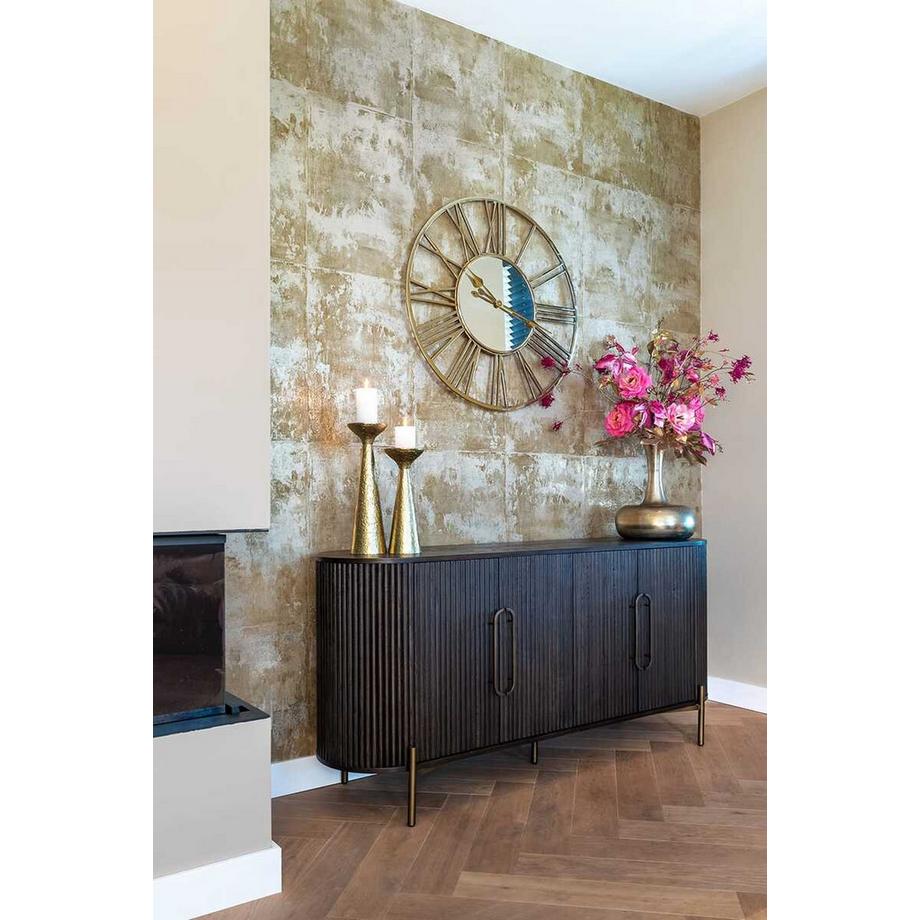 mutoni Sideboard Luxor brun brossé or 180  