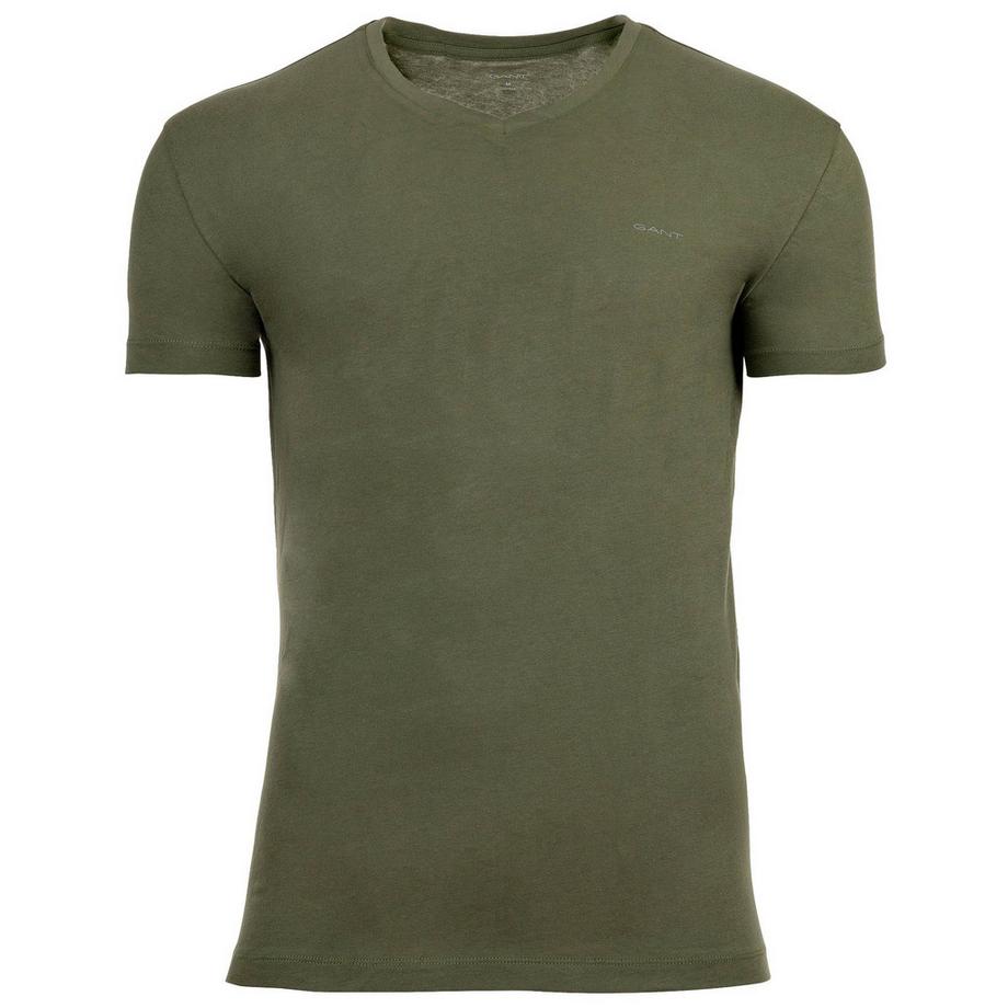 GANT T-shirt Col V Lot de 2  