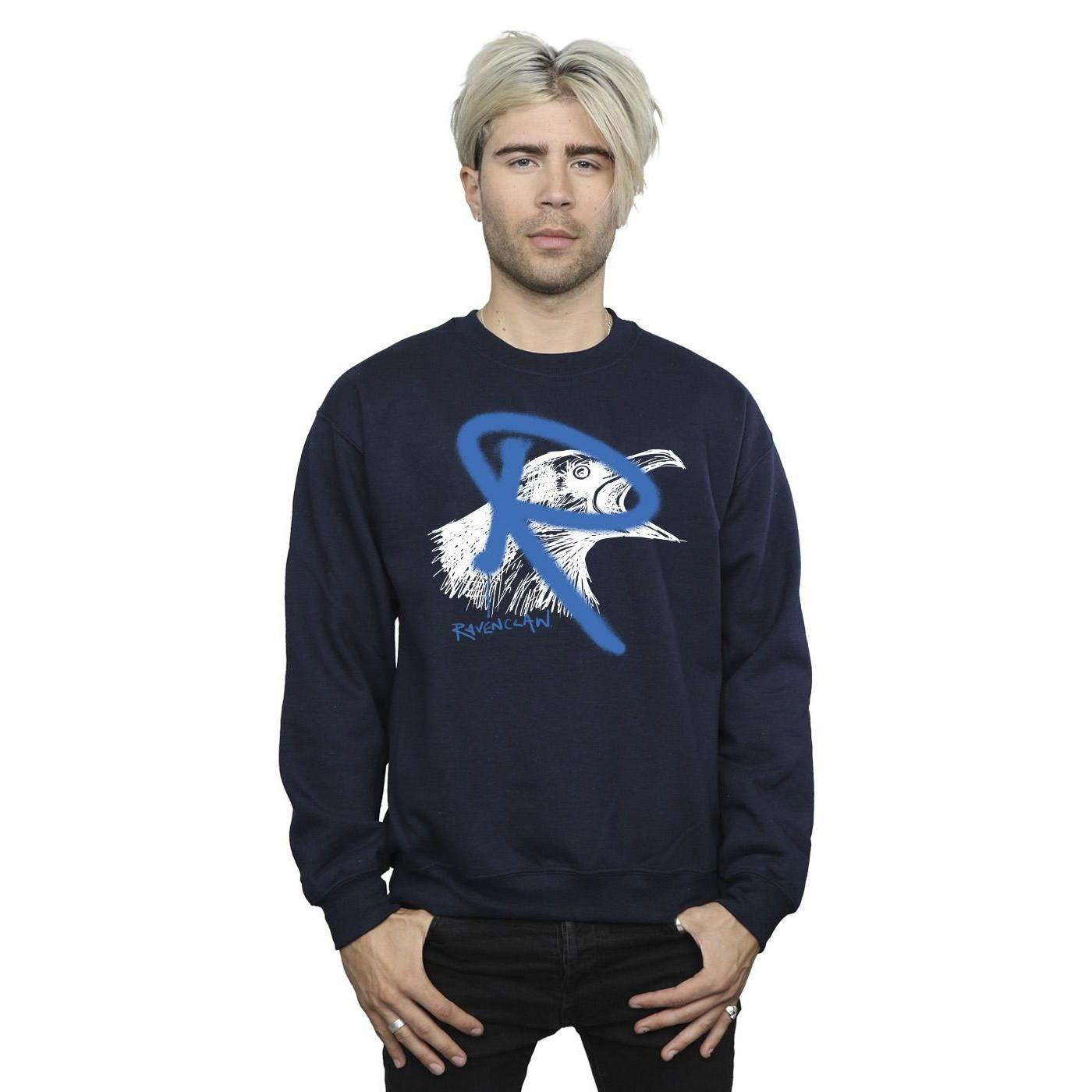 Harry Potter Ravenclaw Grafikdruck Sweatshirt  