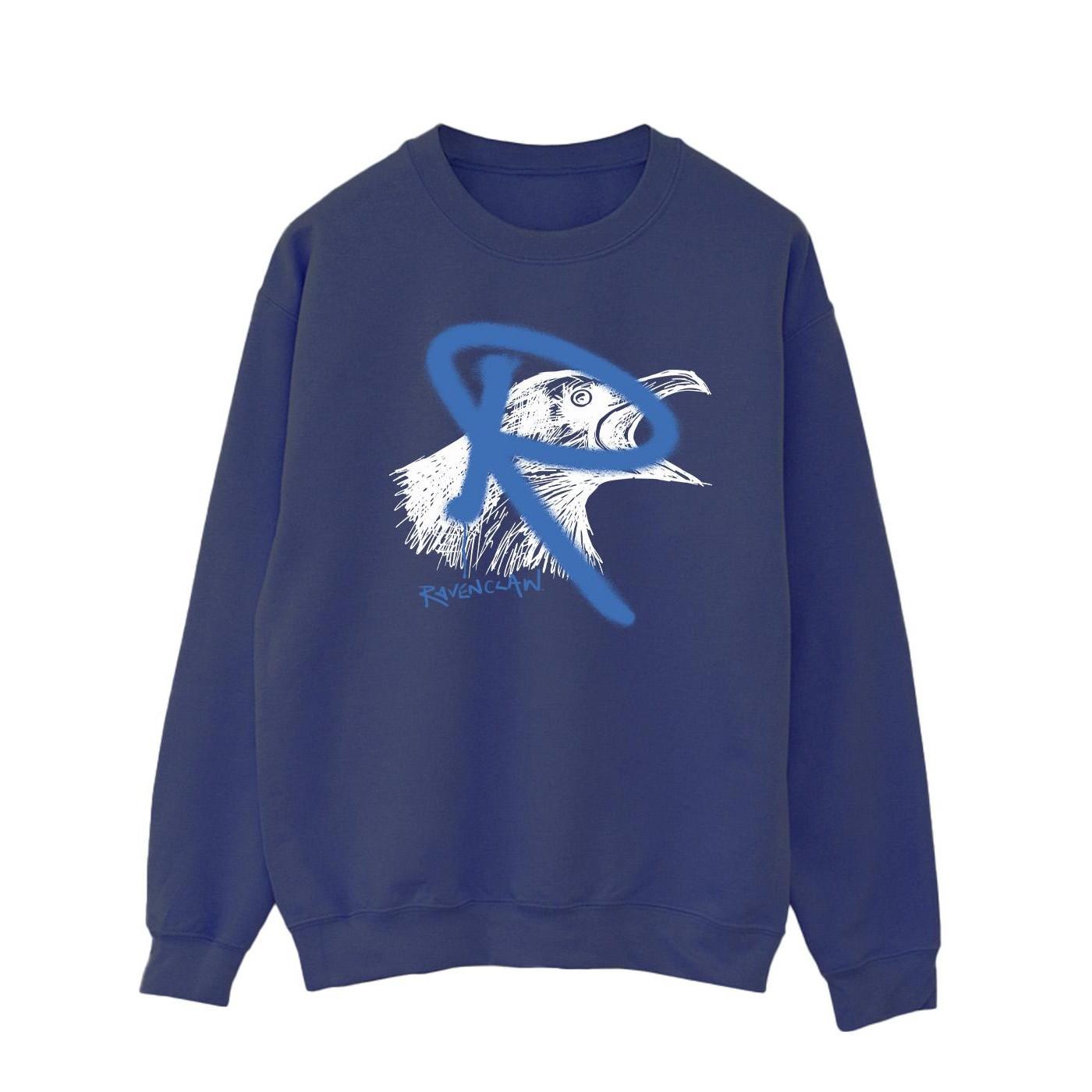 Harry Potter Ravenclaw Grafikdruck Sweatshirt  