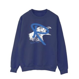 Harry Potter Ravenclaw Grafikdruck Sweatshirt  