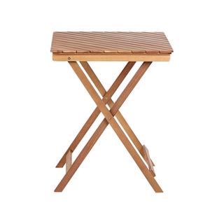 Beliani Ensemble pour bistro en Bois d'eucalyptus Traditionnel ARDORE  