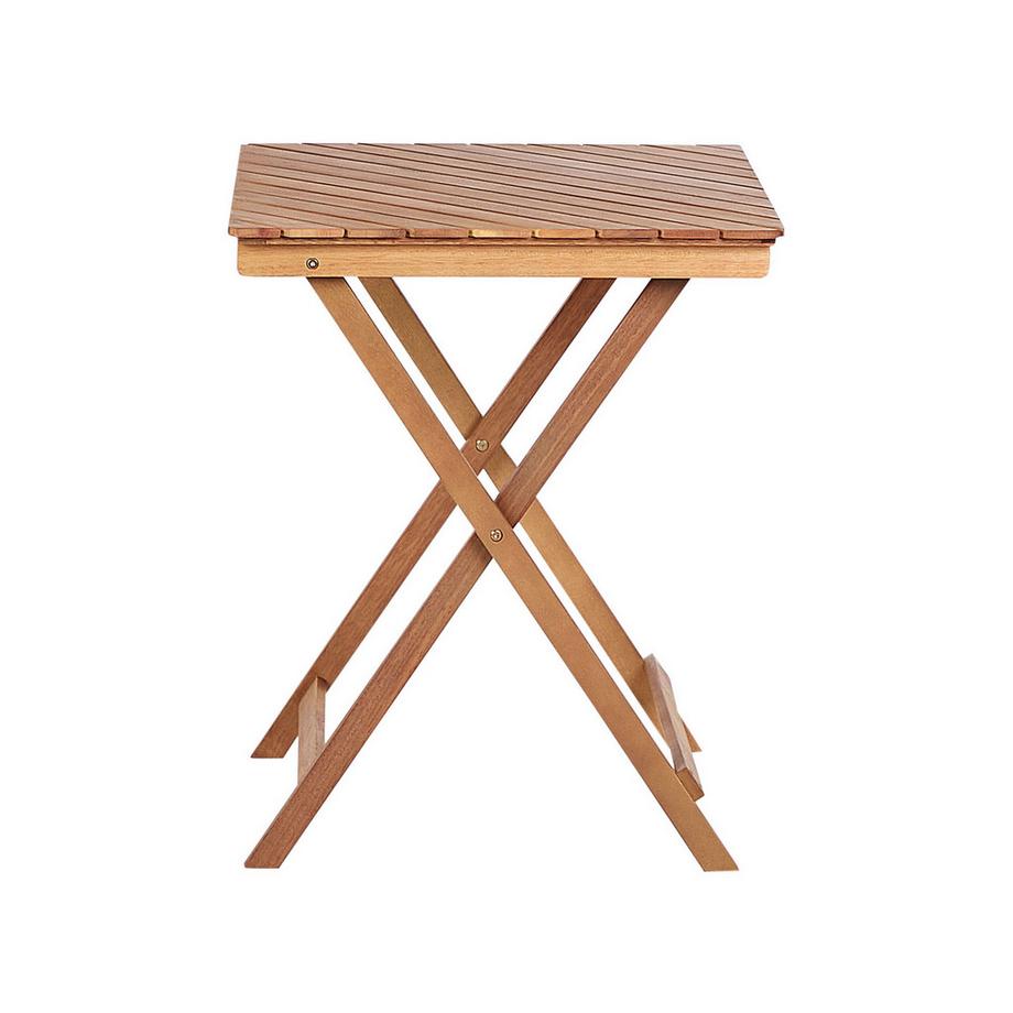 Beliani Bistro Set aus Eukalyptus Klassisch ARDORE  