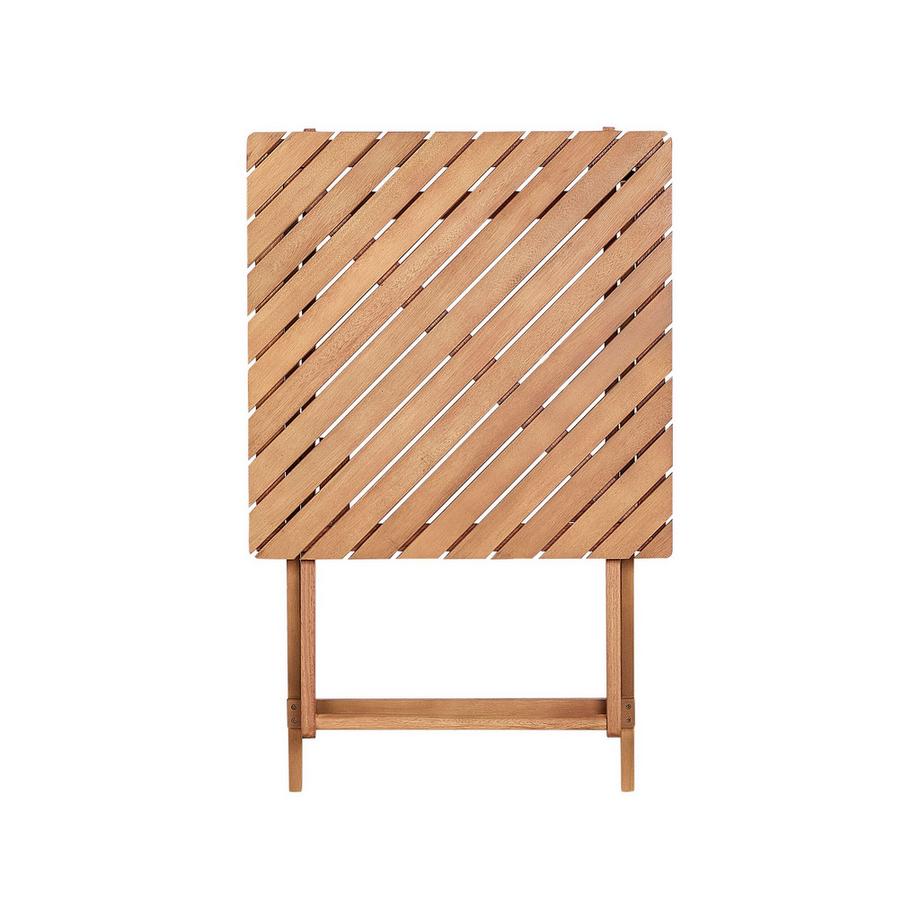 Beliani Bistro Set aus Eukalyptus Klassisch ARDORE  