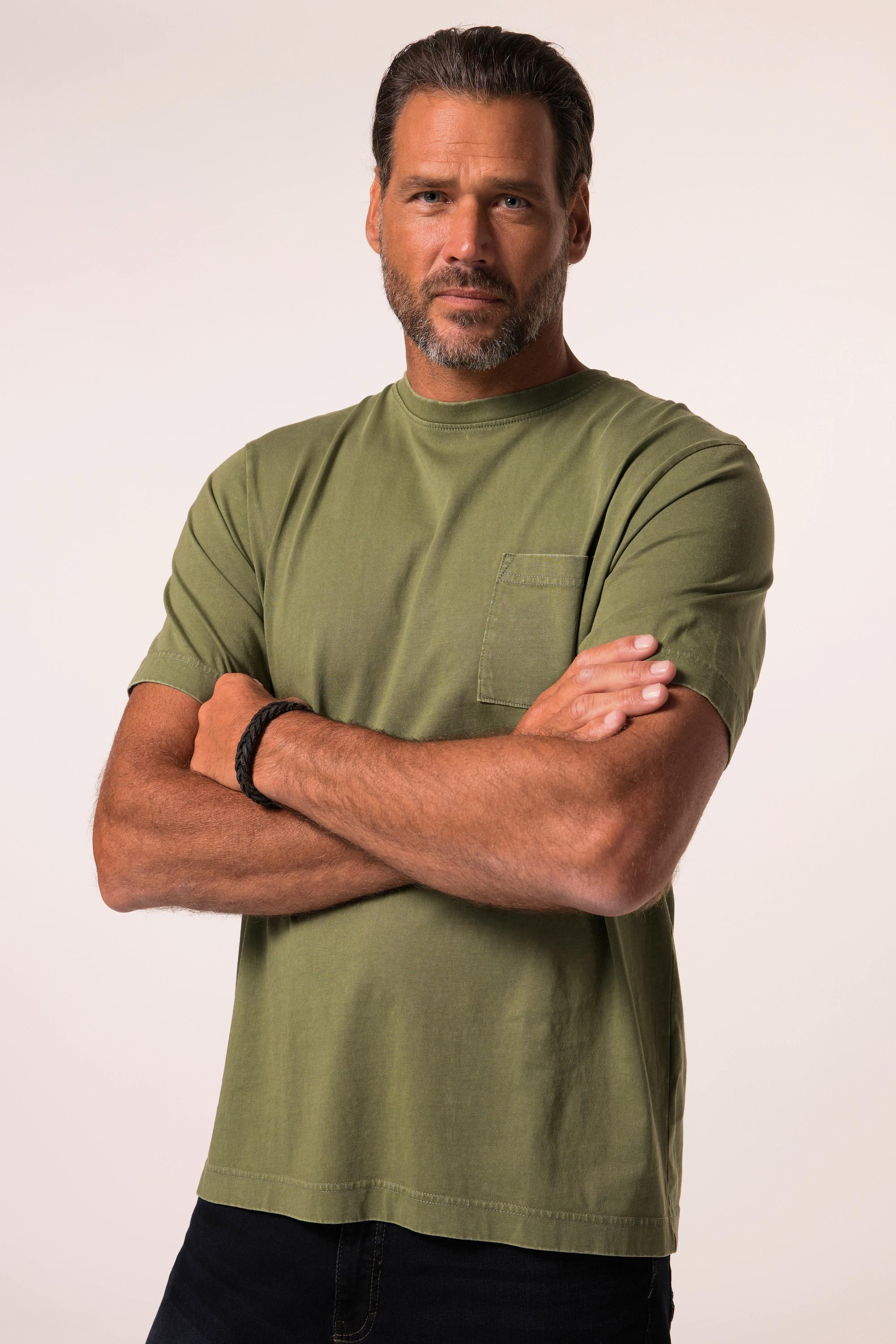 JP1880 Halbarm Brusttasche Vintage Look T-Shirt  