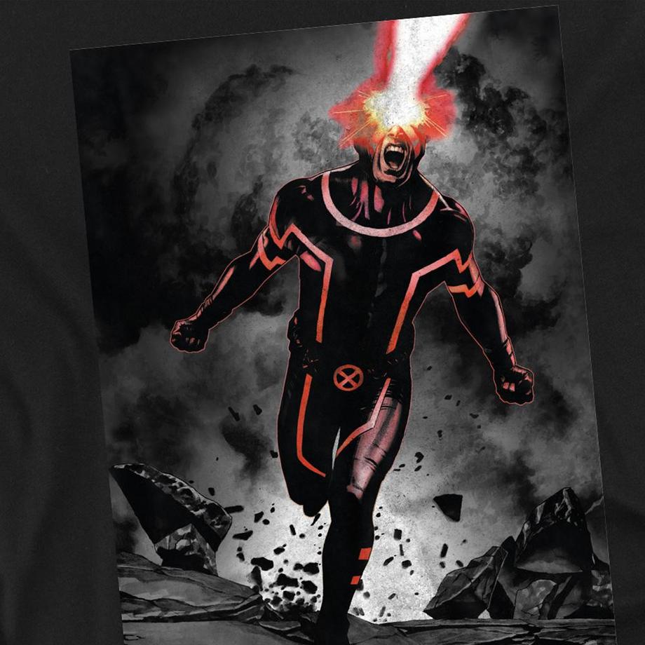 MARVEL X-Men Cyclops T-Shirt Maniche Lunghe  