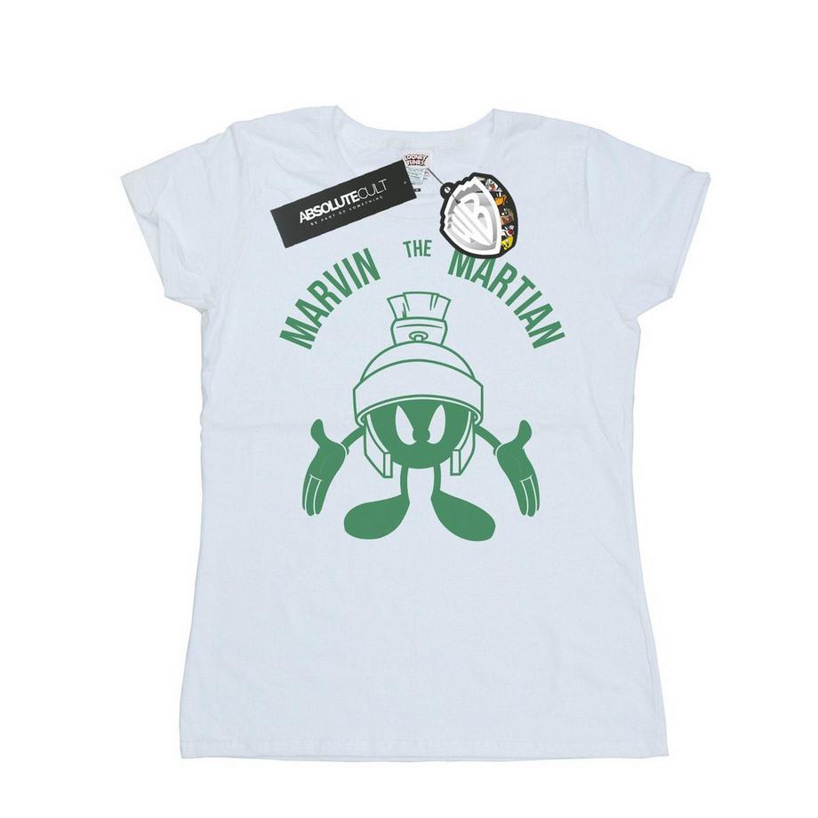 LOONEY TUNES Marvin The Martian T-Shirt Imprimé  