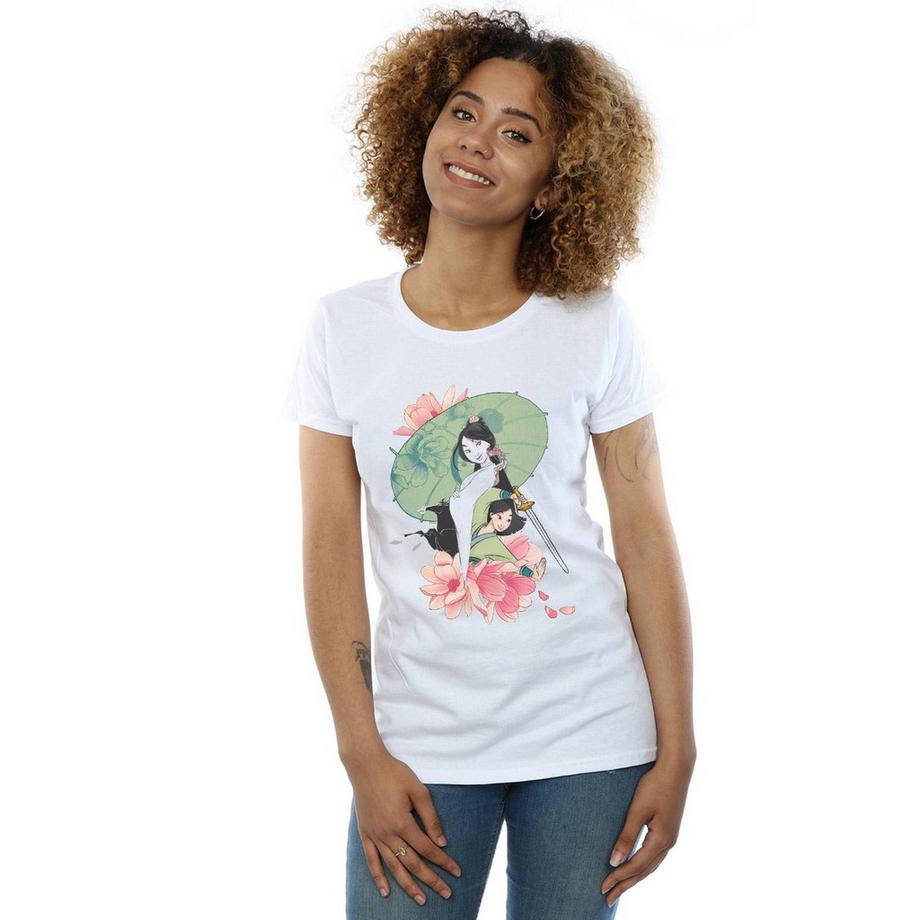 Disney Mulan T-Shirt Stampa Grafica  