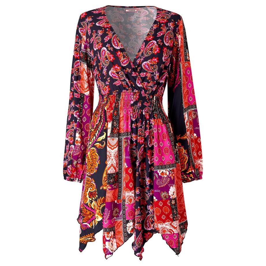 Joe Browns Asymmetrische Tunika mit Paisleymuster  