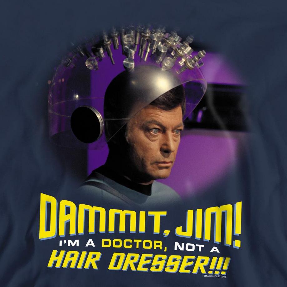 Star Trek Not a Hair Dresser Sweatshirt  