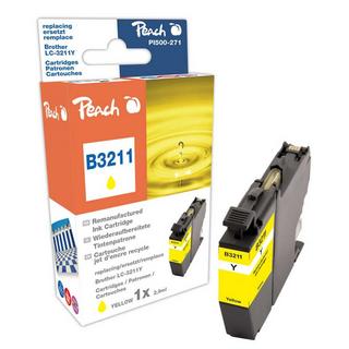 Peach  PI500-272 cartouche d'encre 1 pièce(s) Compatible Jaune 