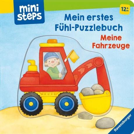 ministeps Fühl-Puzzlebuch: Meine Fahrzeuge Sandra Grimm Copertina rigida 